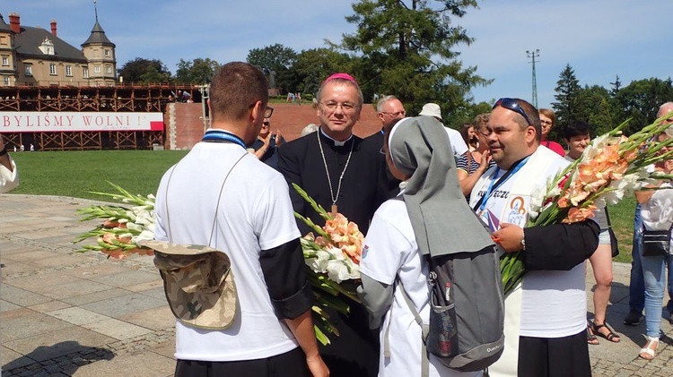 Pielgrzymi na Jasnej Górze