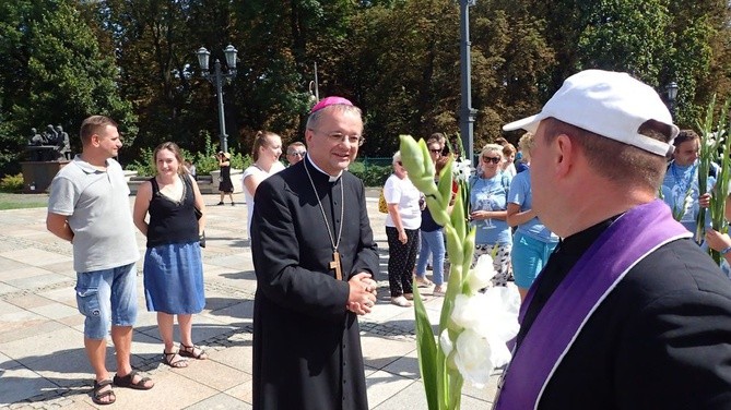 Pielgrzymi na Jasnej Górze