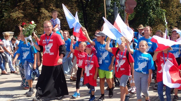 Pielgrzymi na Jasnej Górze