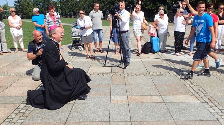 Pielgrzymi na Jasnej Górze