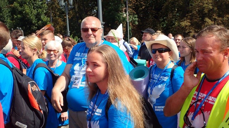 Pielgrzymi na Jasnej Górze