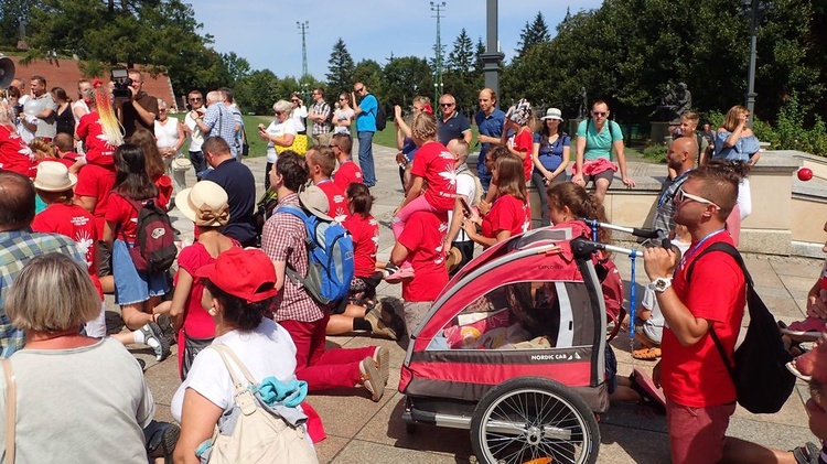 Pielgrzymi na Jasnej Górze