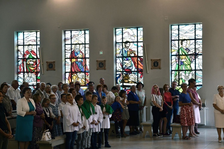 Błogosławieństwo witraży i organów w Kołobrzegu