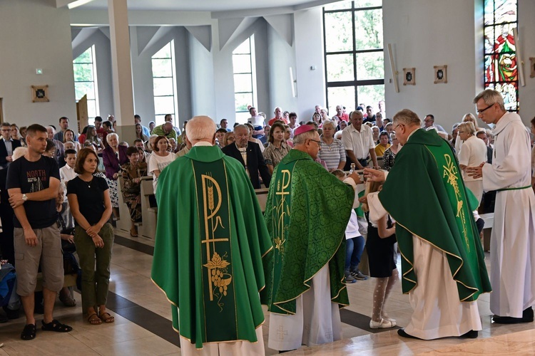 Błogosławieństwo witraży i organów w Kołobrzegu