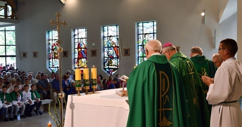 Błogosławieństwo witraży i organów w Kołobrzegu