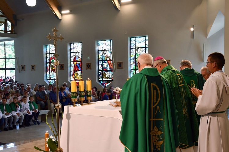 Błogosławieństwo witraży i organów w Kołobrzegu