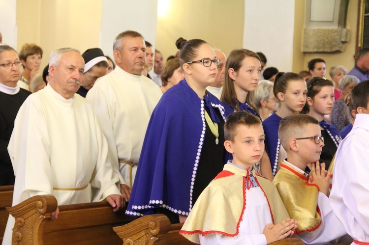 Konsekracja i poświęcenie w Wojakowej