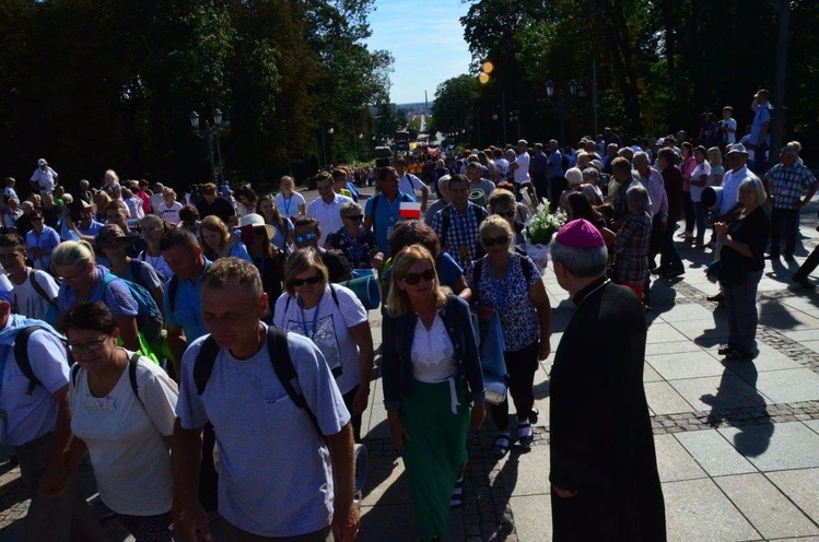 Pielgrzymi na Jasnej Górze