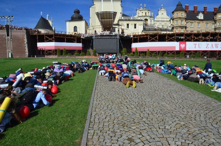 Pielgrzymi na Jasnej Górze