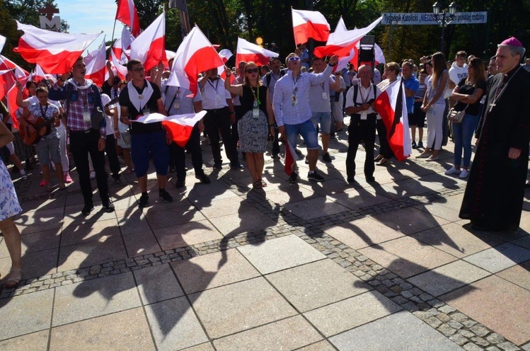 Pielgrzymi na Jasnej Górze