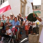 Wejście pielgrzymki radomskiej - jasnogórski szczyt i kaplica Cudownego Obrazu