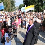 Wejście pielgrzymki radomskiej - jasnogórski szczyt i kaplica Cudownego Obrazu