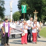 Wejście pielgrzymki radomskiej - jasnogórski szczyt i kaplica Cudownego Obrazu