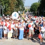 Wejście pielgrzymki radomskiej - jasnogórski szczyt i kaplica Cudownego Obrazu