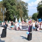 Wejście pielgrzymki radomskiej - jasnogórski szczyt i kaplica Cudownego Obrazu
