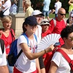 Wejście pielgrzymki radomskiej - jasnogórski szczyt i kaplica Cudownego Obrazu