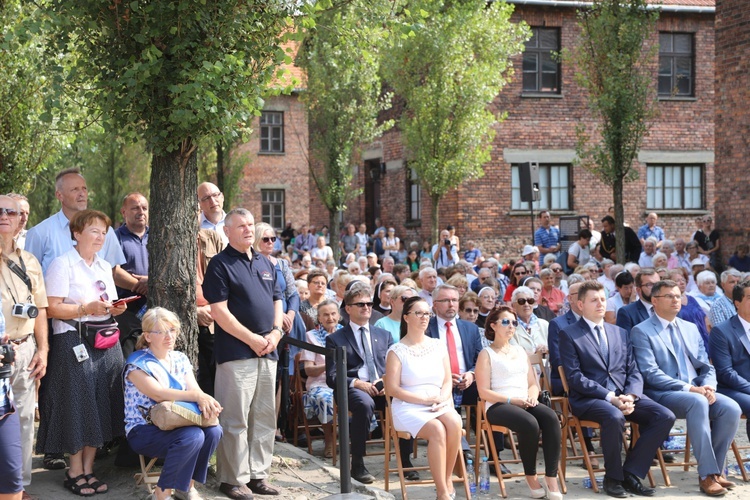 Obchody 77. rocznicy śmierci św. Maksymiliana w Oświęcimiu - 2018