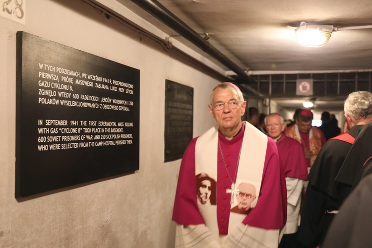 Obchody 77. rocznicy śmierci św. Maksymiliana w Oświęcimiu - 2018