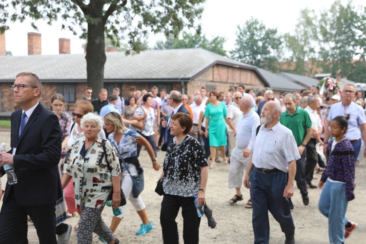 Obchody 77. rocznicy śmierci św. Maksymiliana w Oświęcimiu - 2018