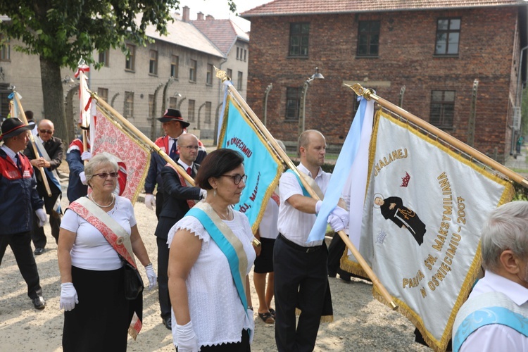 Obchody 77. rocznicy śmierci św. Maksymiliana w Oświęcimiu - 2018