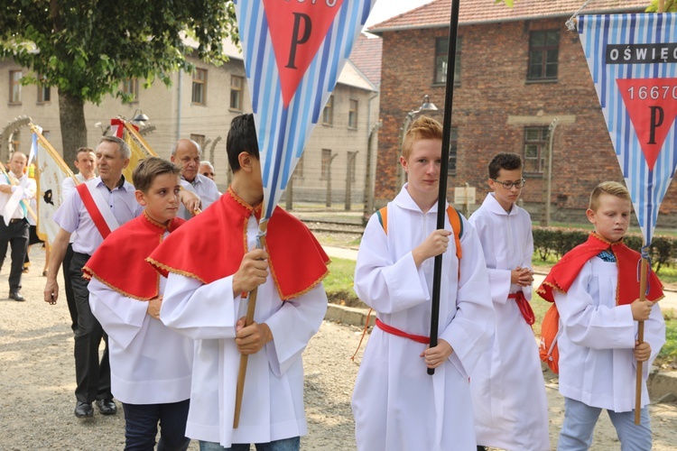 Obchody 77. rocznicy śmierci św. Maksymiliana w Oświęcimiu - 2018