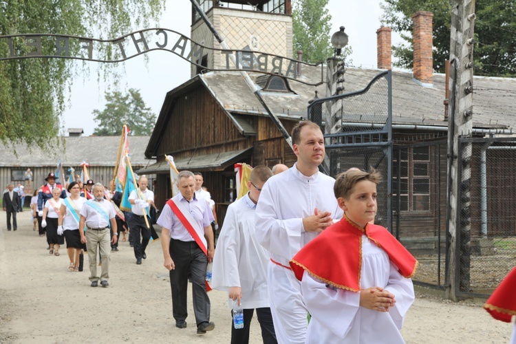 Obchody 77. rocznicy śmierci św. Maksymiliana w Oświęcimiu - 2018