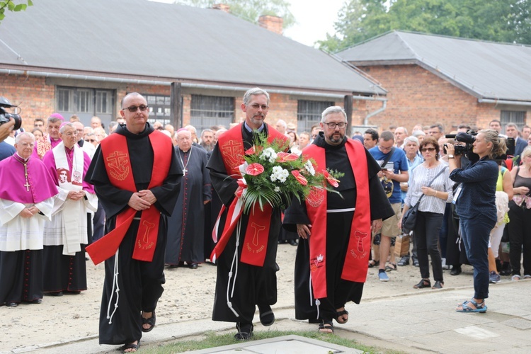 Obchody 77. rocznicy śmierci św. Maksymiliana w Oświęcimiu - 2018