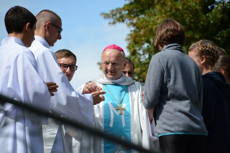 Pielgrzymkowa Eucharystia na Górze św. Anny