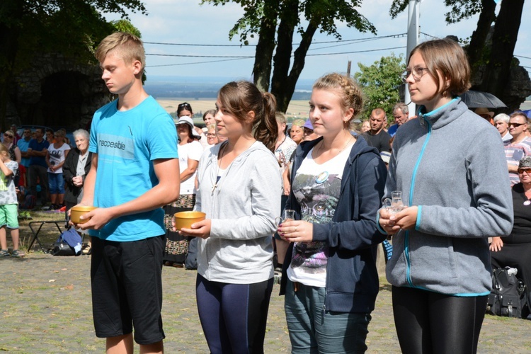 Pielgrzymkowa Eucharystia na Górze św. Anny