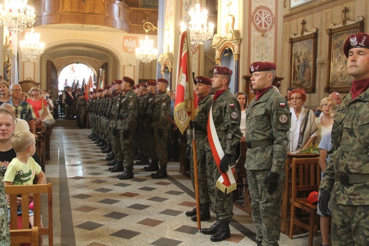 Święto Wojska Polskiego w bazylice w Rychwałdzie - 2018