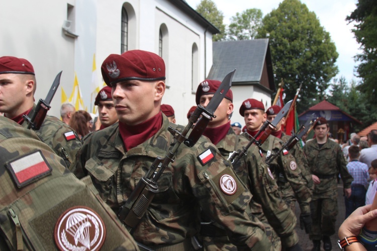 Święto Wojska Polskiego w bazylice w Rychwałdzie - 2018