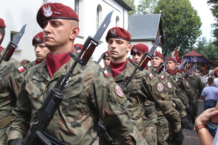 Święto Wojska Polskiego w bazylice w Rychwałdzie - 2018