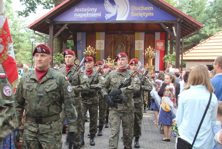 Święto Wojska Polskiego w bazylice w Rychwałdzie - 2018