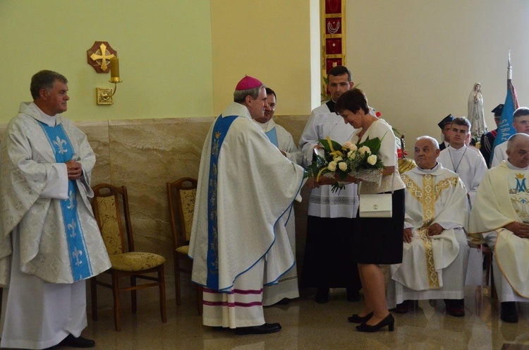 Poświęcenie kościoła w Chrzanowie 