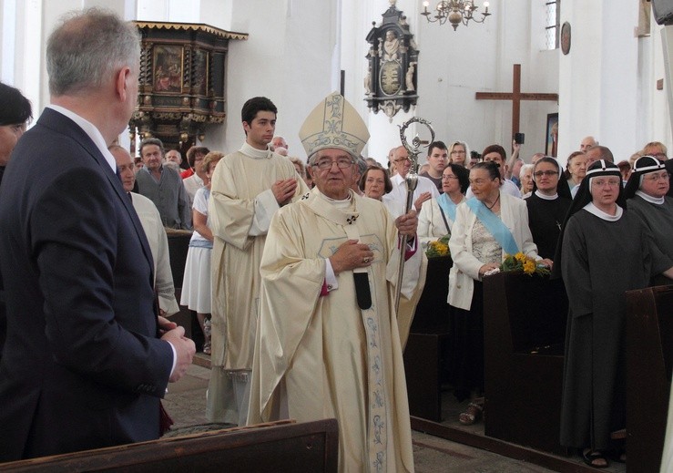 W gdańskiej bazylice Mariackiej odbyła się uroczysta Msza św. w intencji ojczyzny i odpust Wniebowzięcia Najświętszej Marii Panny