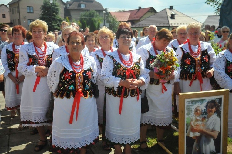 Poświęcenie figury MB w Zagórzu
