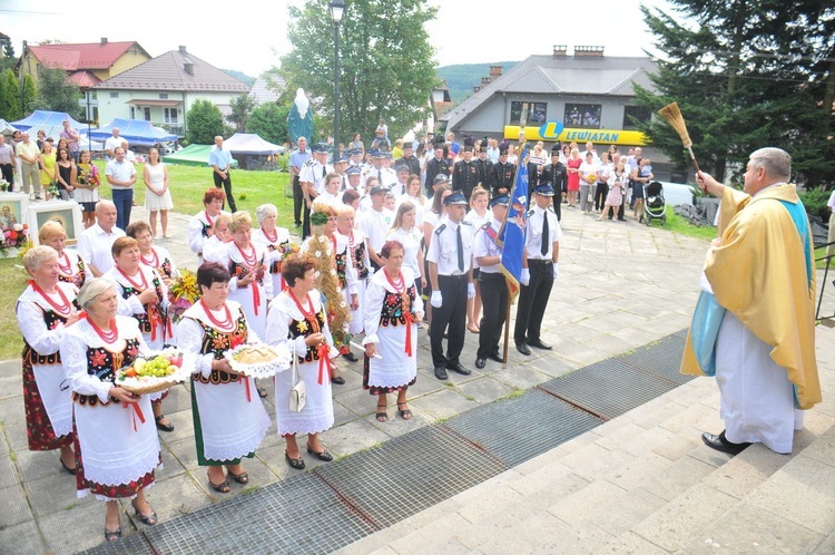 Poświęcenie figury MB w Zagórzu