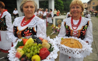 Poświęcenie figury MB w Zagórzu