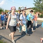 Kilkanaście kilometrów przed Jasną Górą