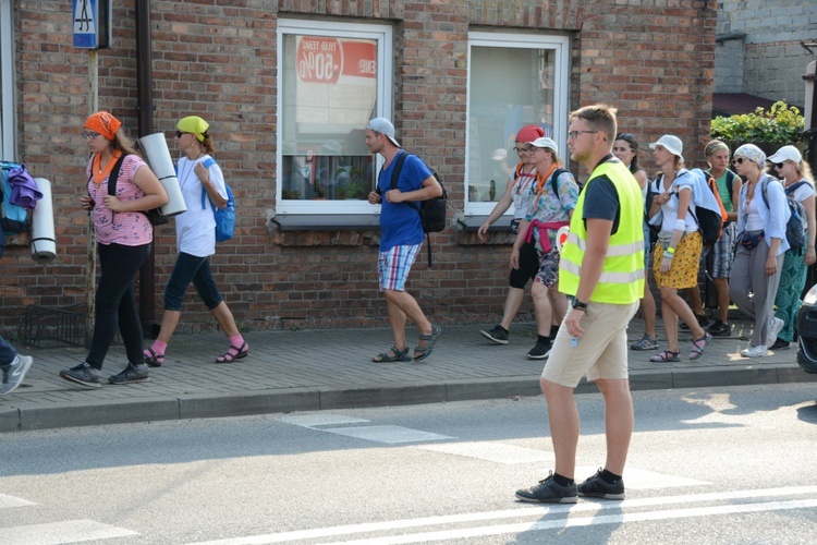 Kilkanaście kilometrów przed Jasną Górą