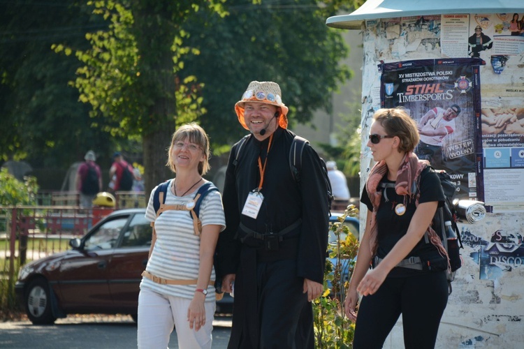 Kilkanaście kilometrów przed Jasną Górą