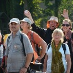 Kilkanaście kilometrów przed Jasną Górą