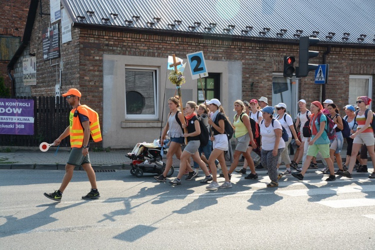 Kilkanaście kilometrów przed Jasną Górą