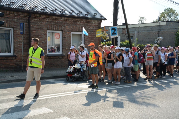 Kilkanaście kilometrów przed Jasną Górą