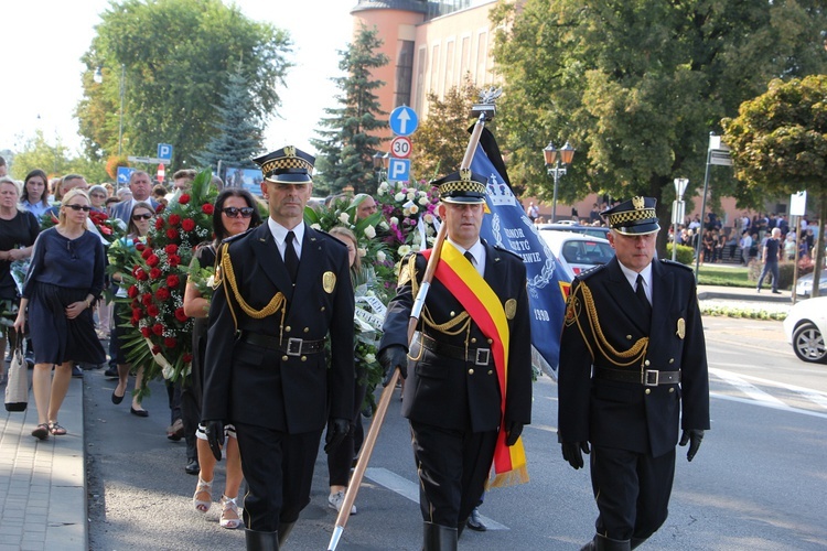 Pogrzeb pielgrzyma XXIII ŁPPM na Jasną Górę