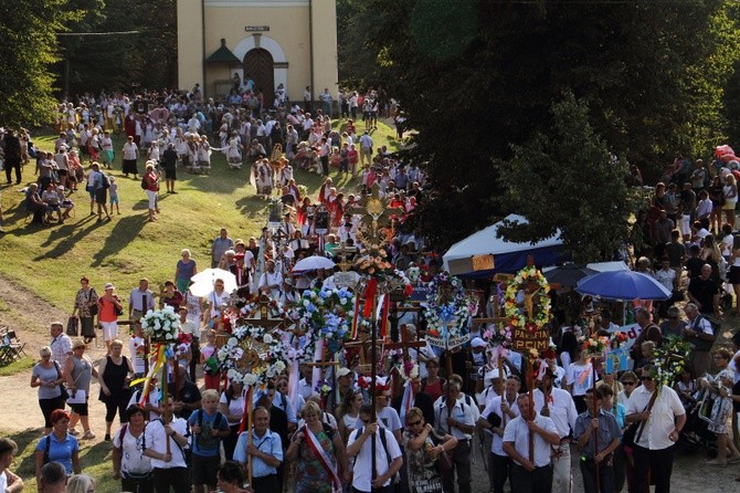 Procesja Zaśnięcia NMP w Kalwarii Zebrzydowskiej 2018