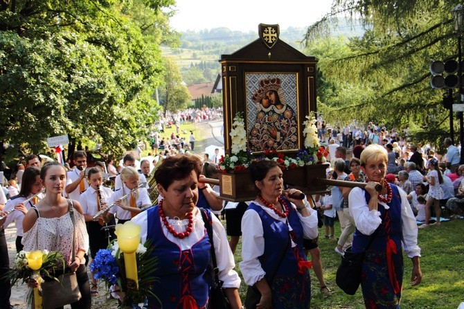 Procesja Zaśnięcia NMP w Kalwarii Zebrzydowskiej 2018