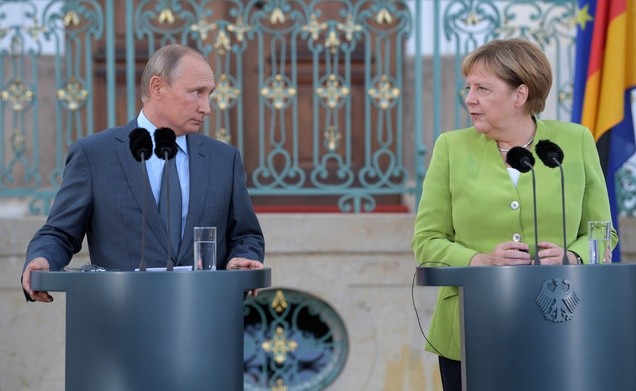 Putin i Merkel rozmawiali o Nord Stream 2