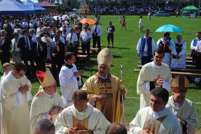 Dożynki diecezjalne w Ulanowie