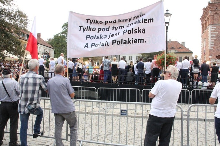 Premier w Sandomierzu